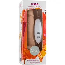 Фалоімітатор з вібрацією і ротацією Alive Cesar Vibro Plus FutureSkyn