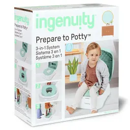 Горщик Ingenuity підставка дитячий 3 в 1 Prepare to Potty (17143) - мініатюра 3