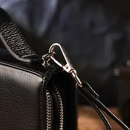 Чоловіча шкіряна барсетка Canpellini 21,5х13,5х4 см sum0022446 - мініатюра 10