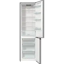 Холодильник Gorenje з нижн. мороз. камерою 200х60х60 см 2 двері 235(96)л А++ NoFrost+ сірий - мініатюра 9