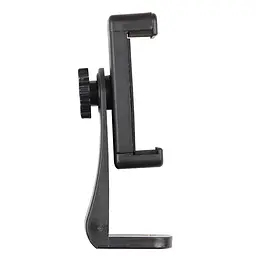 Затискач для телефону на штатив поворотний Wuw 70-90 мм Black (31576_2907006) - мініатюра 3
