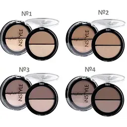 Контур-хайлайтер TopFace Instyle Contour & Highlighter PT262 відтінок 002 10 г - мініатюра 3