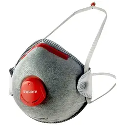 Респіратор Wurth Carbon-V-CM2000 FFP2 NR D одноразовий з клапаном (0899110305)