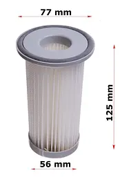 Фільтр для пилососу Zelmer Tiny VC1400.0SF (ZVC232SF), VC1400.0SK (ZVC232SK), ZVC235SK, ZVCA235S, VC1400.200 - мініатюра 2