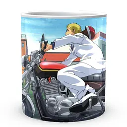 Кухоль GeekLand Great Teacher Onizuka Крутий вчитель Онідзука motorbike TO 02.464 330 мл білий - мініатюра 3