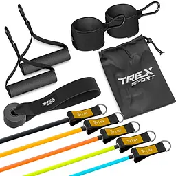 Набір резинок з еспандерами Trex Sport TX-050TSV чорний