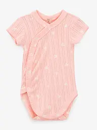 Боді для малюків Pink hearts 904375 56 см Рожевий (4821184412047)
