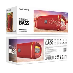 Портативна bluetooth колонка Borofone BR32 з підсвічуванням LED - мініатюра 3