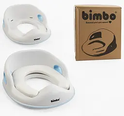 Накладка на унітаз дитяча BM-03560 "Bimbo", 31х34х11 см, знімне м’яке сидіння, в коробці - мініатюра 2
