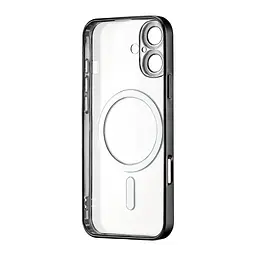 Чохол Ductil Metallic Edge with MagSafe (Protected Camera & Lens) iPhone 16 Black - мініатюра 3