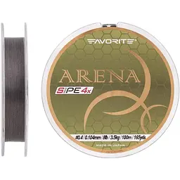 Шнур Favorite Arena PE 4x 100 m #0.4/0.104 mm 8lb/3.5 kg (1013-1693.10.95)