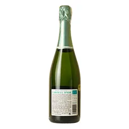 Вино ігристе Castell d’Or Cava Brut Organic біле брют 0.75 л - мініатюра 4