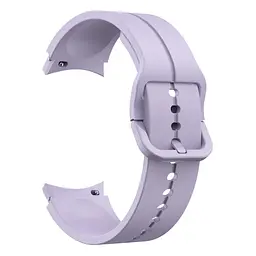 Браслет Five Classic для Samsung Galaxy Watch 4 - фіолетовий ширина кріплення 20мм силікон Watchbands (W10-4WB90250090) - мініатюра 2