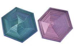 Шестикутник 3D-антистрес мікс, зип пакет - мініатюра 3