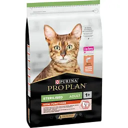 Сухий корм для котів Purina Pro Plan Sterilised з лососем 10 кг
