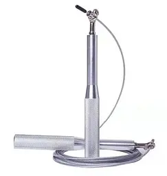 Скакалка швидкісна на підшипниках алюмінієва PowerPlay 4207 Elite Jump Rope Срібна 3 м (PP_4207_Silver) - мініатюра 2