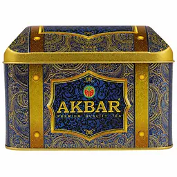 Чай Akbar Orient Mystery суміш чорного та зеленого чаю з додаванням пелюсток волошки, жасмину, троянди та трояндової олії крупнолистовий 250 г