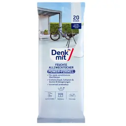 Універсальні вологі серветки DenkMit Heavy Duty, 20 шт