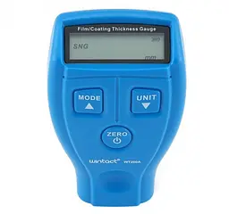 Тестер товщини фарби (товщиномір) Fe/nFe, 0-1800мкм wintact hoz0009719 - мініатюра 5
