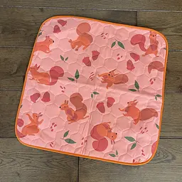 Багаторазова пелюшка для дітей Pelushka Squirells, 50х50 см
