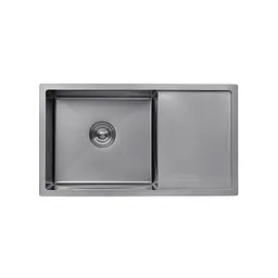 Кухонна мийка Kroner KRP Schwarze - 7844HM PVD (3,0/1,0 мм) CV025277, Чорний