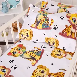 Підковдра MirSon Бязь Kids Time 20-0034 King Tiger 160х220 см (2200009639067) - мініатюра 6