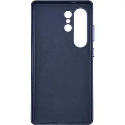 Чохол Epik Leather Case для Samsung Galaxy S25 Ultra Dark Blue AAA [133783] - мініатюра 2