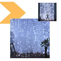 Гірлянда-водоспад світлодіодна XPRO Xmas LED 200-W-2 Білий 2х2 м (47660-7593_300) - мініатюра 3
