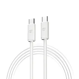 Кабель ArmorStandart AT-C6E USB Type-C to USB Type-C 60W 1,2m TPE White (ARM75872)