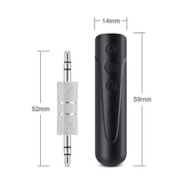 Bluetooth адаптер для навушників No Brand AutoSabb Bluetooth 4.1 аудіо AUX 3.5 мм jack - мініатюра 4
