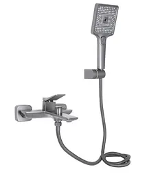 Змішувач для ванни Qtap Presto (з душовим гарнітуром) QTPRE259GRP45584