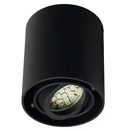 Підсвічування тубус Brille накладне AL-81/1 GU10 SBK IP20 MR16 26-819 - мініатюра 3