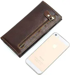Чоловічий шкіряний гаманець Vintage 8х16,5 см acs0015722 - мініатюра 3