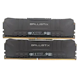 Оперативна пам'ять Crucial 16GB (2x8GB) DDR4 3200MHz Ballistix Black (BL2K8G32C16U4B) Б/В - мініатюра 3