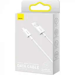 Кабель Baseus Superior Series Fast Charging Data Cable USB to Micro 2A 2m CAMYS-A02 White - мініатюра 2