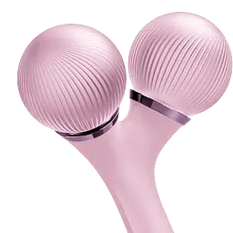 Електронний звуковий ролик для обличчя та тіла GESKE Sonic Facial & Body Roller 4 в 1 рожевий - мініатюра 2