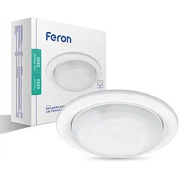 Світильник точковий Feron DL53 бiлий GX53 неповоротний (28452)