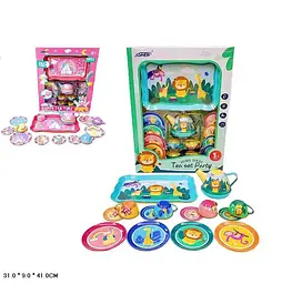 Ігровий набір посуду для чаювання Animal series Tea set Party (86-7/86-5)