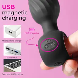 Анальна пробка - Aisi Twisting Anal Plug - мініатюра 2
