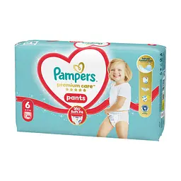Підгузки-трусики Pampers Premium Care Pants Розмір 6 (13-19 кг) 46 шт. - мініатюра 2