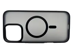 Чохол до мобільного телефона BeCover Metal Buttons Case (MagSafe) для Apple iPhone 16 Pro Max Black (712099) - мініатюра 4