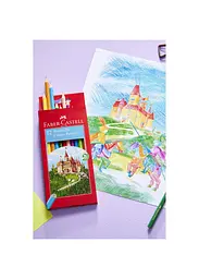 Набір олівців 12 кол. FABER CASTELL Замок та Лицарі (120112) - мініатюра 2