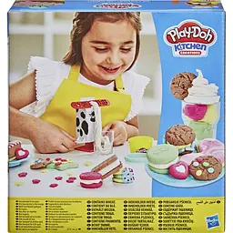 Набір для творчості з пластиліном Hasbro Play-Doh Kitchen Creations Milk and Cookies Set (E5112_E5471) - мініатюра 2