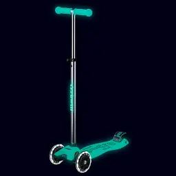 Самокат Micro Maxi Deluxe Glow LED Желейний зелений (MMD365) - мініатюра 7