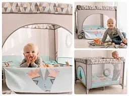 Манеж Lionelo Sofie Grey Scandi - мініатюра 6