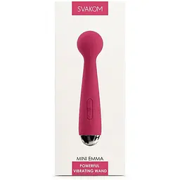 Вібромасажер з інтелектуальним режимом Svakom Mini Emma Plum Red - мініатюра 7