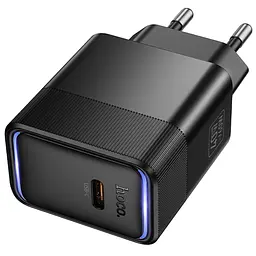Мережевний зарядний пристрій Hoco CS113A Lounge PD40W 1USB-C Black - мініатюра 5