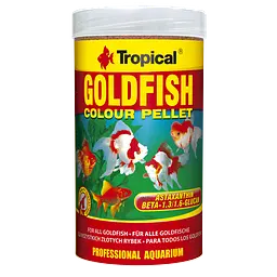 Сухий корм для акваріумних риб Tropical в гранулах Goldfish Color Pellet 250 мл для золотих рибок - мініатюра 2