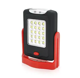 Переносний ліхтар з прожектором Watton WT311 3+20 LED, 2 режими, ip44, магніт, живлення від 3xААА - мініатюра 1