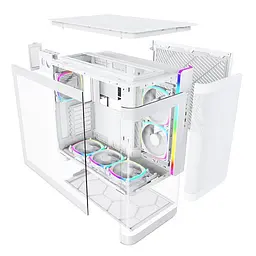 Корпус ATX W/O PSU KING 95 PRO (W) MONTECH - мініатюра 9